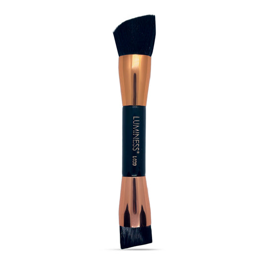 Dual-Ended Contour and Foundation Brush