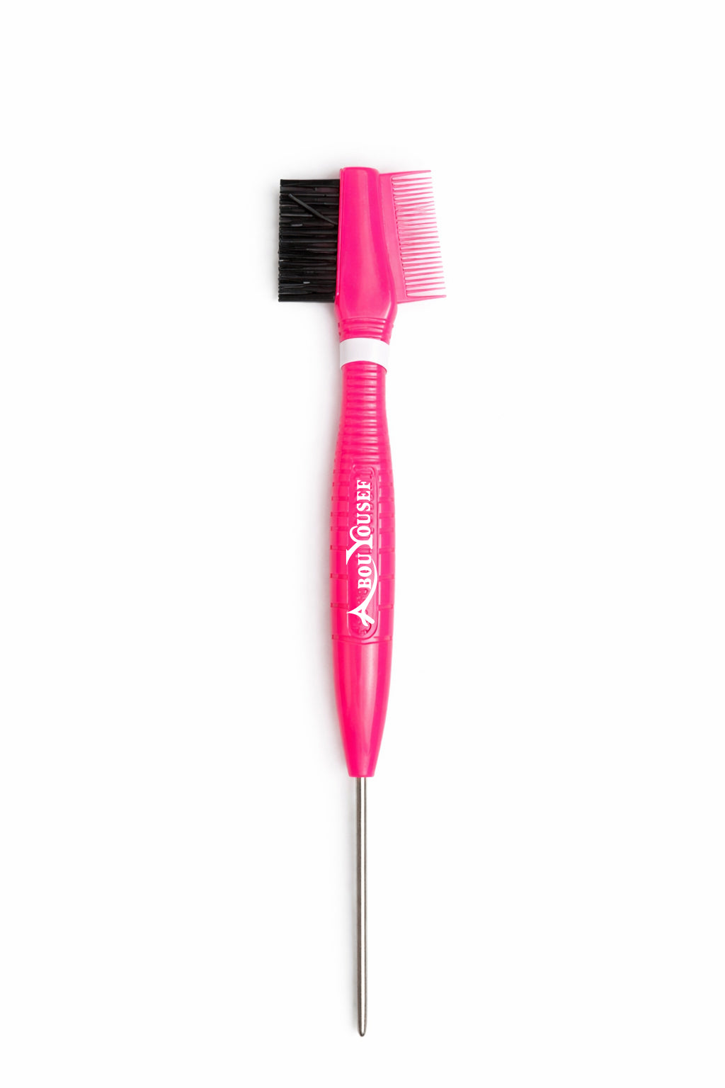 Pink grooming tool
