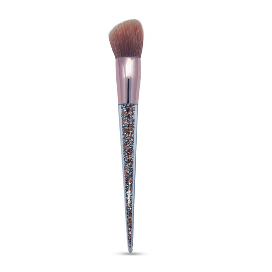 Glitter Handle Angled Contour Brush