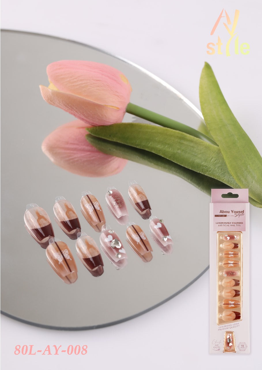 Nails - Luxuriously Charmed Strassed