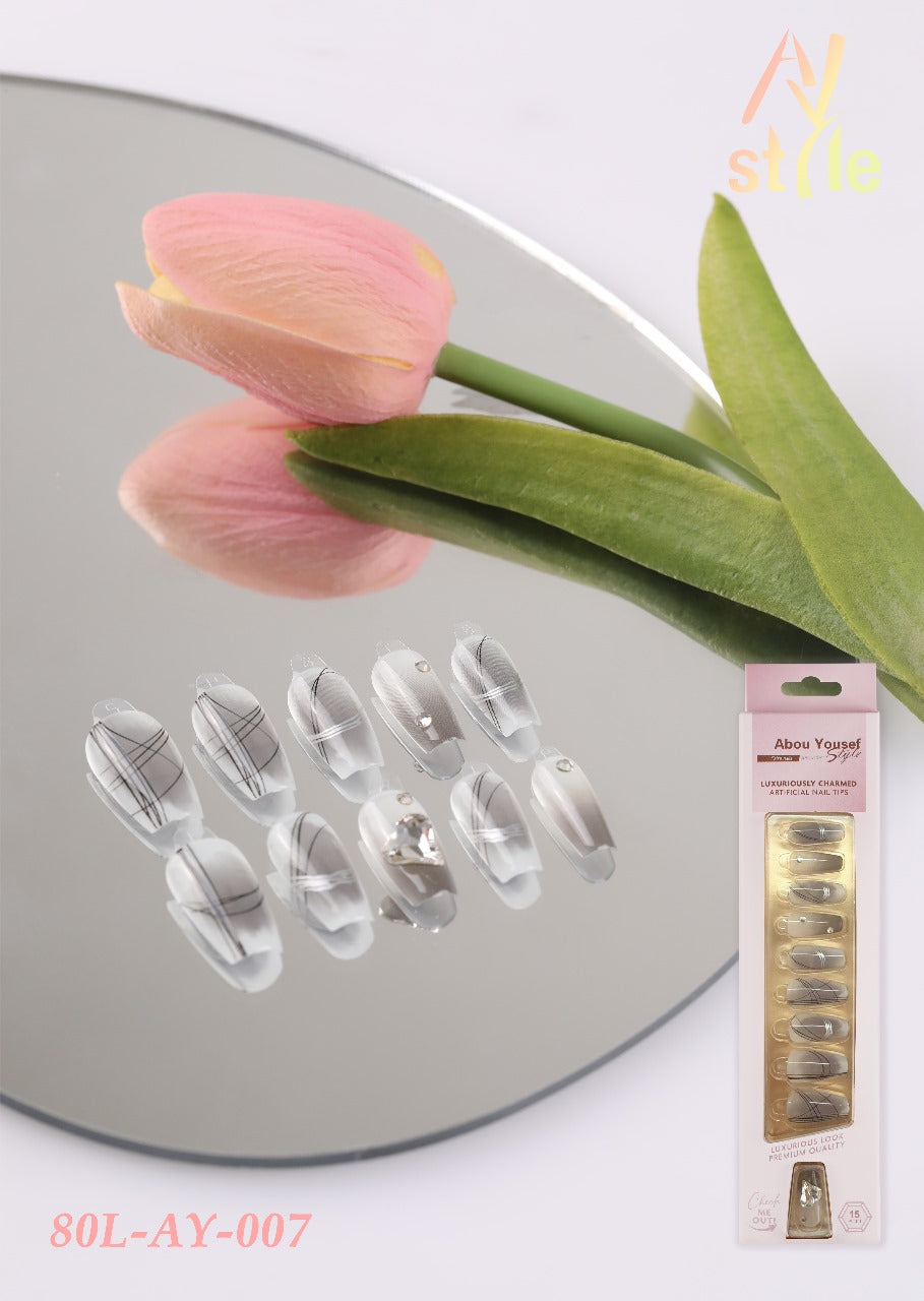 Nails - Luxuriously Charmed Strassed