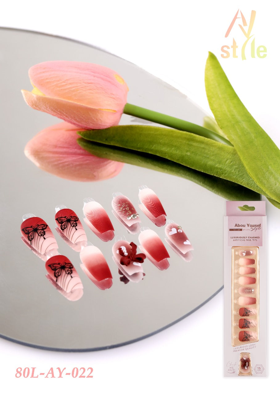 Nails - Luxuriously Charmed Strassed