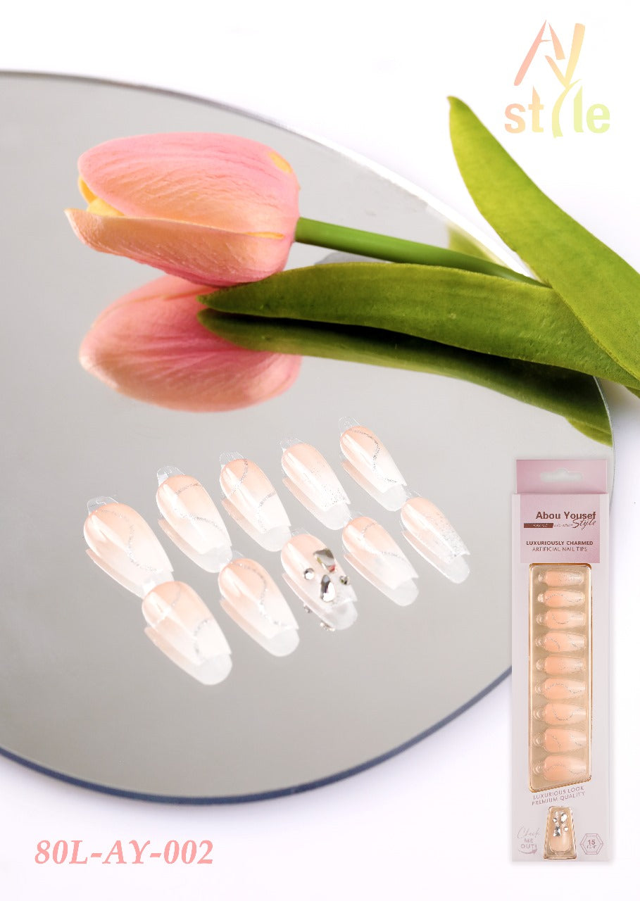 Nails - Luxuriously Charmed Strassed