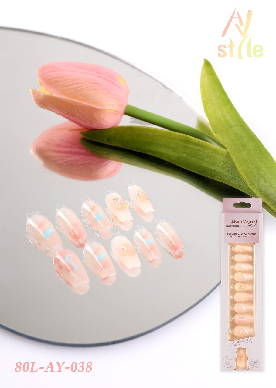 Nails - Luxuriously Charmed Strassed