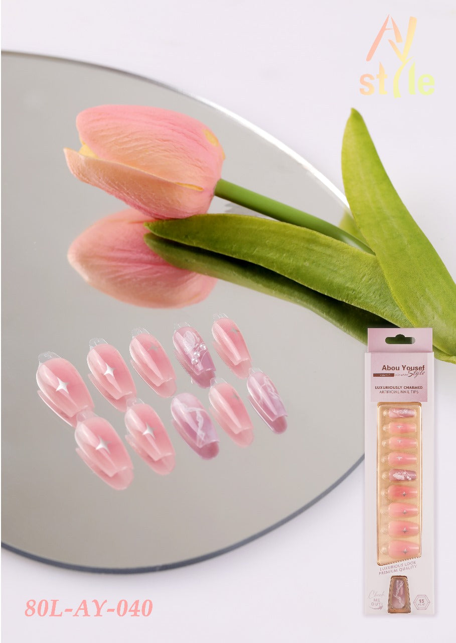 Nails - Luxuriously Charmed Strassed