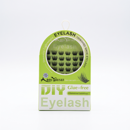 DIY Glue-Free Cluster Eyelashes