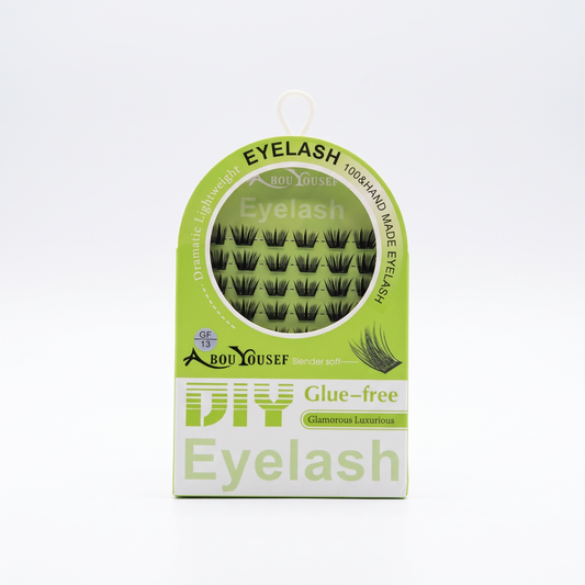 DIY Glue-Free Cluster Eyelashes