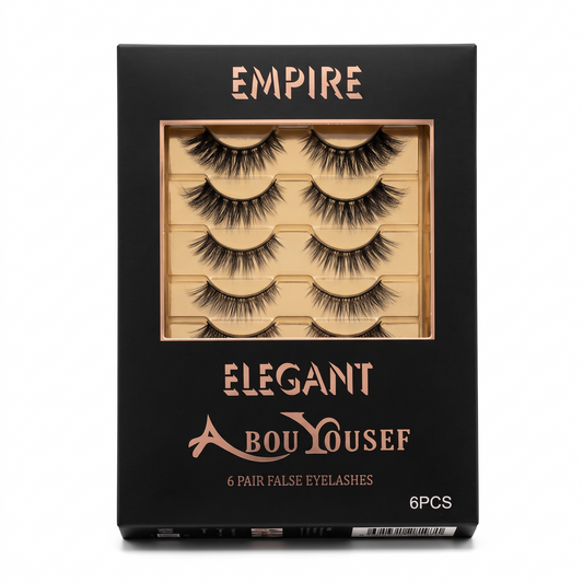 6 Pairs False Eyelashes