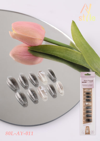 Nails - Luxuriously Charmed Strassed